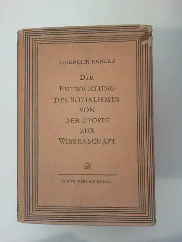 Engels, Friedrich: Die Entwicklung des Sozialismus von der Utopie zur Wissenschaft. Anhang: Die Mark.