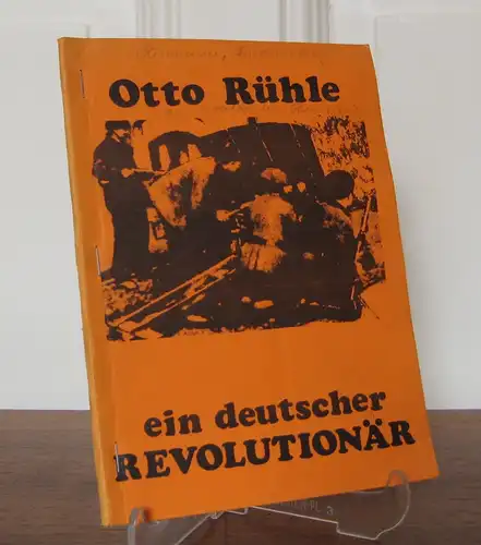 Herrmann, Friedrich Georg: Otto Rühle als politischer Theoretiker. Außentitel. Otto Rühle ein deutscher Revolutionär.