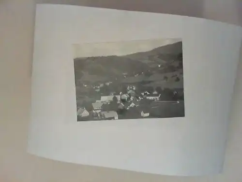 Bärndorf im Riesengebirge [schwarz-weiß-Postkarte]