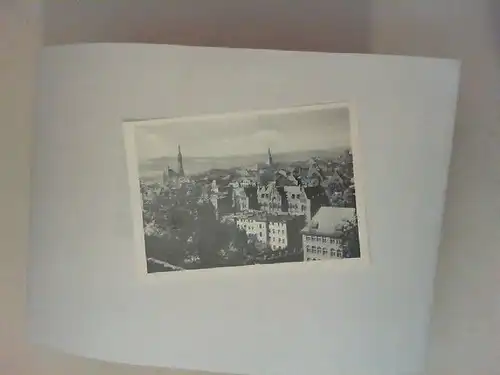 Blick auf Waldenburg, von der Schillerhöhe aus [schwarz-weiß-Postkarte]