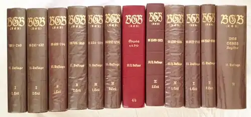 Reichsgerichtsräte; Bundesrichter (Hg.) und Johannes Denecke; Herbert Johannsen; Wilhelm Kregel; Gerda Krüger Nieland; Georeg Kuhn; Robert Fischer; Otto Löscher; Karl Nastelski; Günther Wilde; Erich Pritsch;.. 