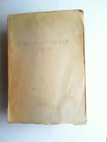 Harms (Hg.), F., W. Wien (Hg.) und  K. F. Bottlinger; R. Ladenburg; M. v. Laue; Hans Schulz; E. Warburg (Bearb.): Wellenoptik und Polarisation. Photochemie. [Handbuch der Experimentalphysik. Band 18]. 