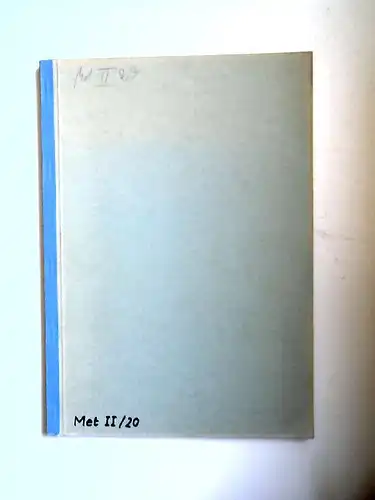 Seifert, Gerhard: Über Zyklonen der gemäßigten Breiten mit starken Deformationen des thermischen Feldes und nach außen gerichtetem Temperaturgefälle.   About cyclones of the moderate.. 