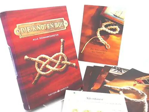 Le Brun, Dominique: Die Knoten-Box. Alle Seemannsknoten. [Edition Maritim]. 