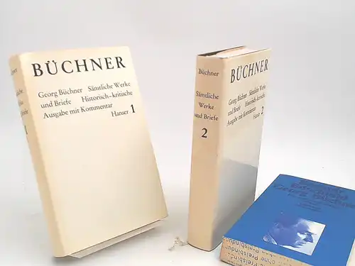 Büchner, Georg und Werner R. Lehmann (Hg.): Georg Büchner - Sämtliche Werke und Briefe. Historisch-kritische Ausgabe mit Kommentar (Vollständig in zwei Bänden mit ZUGABE): :...