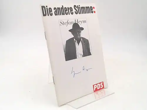 Wahlbüro der PDS (Hg.) und Stefan Heym: Die andere Stimme: Stefan Heym. 