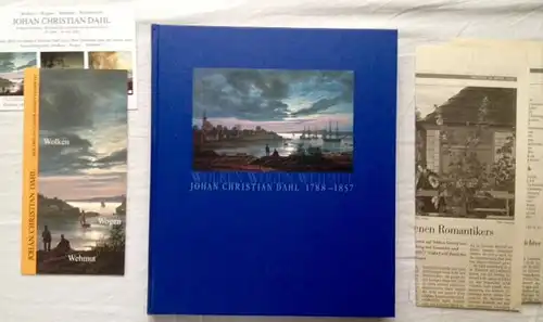 Drees, Jan (Mitwirkender), Herwig Guratzsch (Herausgeber) Johan Christian Dahl (Illustrator) u. a.: Johan Christian Dahl 1788-1857 - Der Freund Caspar David Friedrichs. Wolken Wogen Wehmut. Katalog zur Ausstellung in der Stiftung Schleswig-Holsteinische L