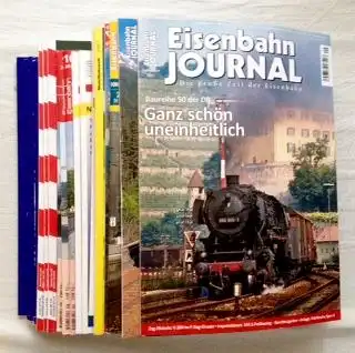 Eckert, Klaus: Modelleisenbahn/Eisenbahn - Konvolut mit 17 verschiedenen Fachmagazinen: 1-5) Eisenbahn Kurier. Vorbild und Modell: 8, 9, 10, 11, 12/2017; 6-8) Loki. Das Schweizer Magazin...