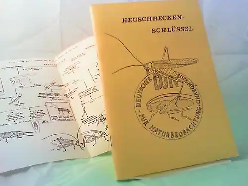 Grein, Günter (Schlüsseltabellen), Gert Ihssen (Zeichnungen + Layout) und  Deutscher Jugendbund für Naturbeobachtung (Hg.): Heuschreckenschlüssel. Bestimmungsschlüssel für die Heuschrecken der Bundesrepublik Deutschland und angrenzender Gebiete. 