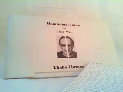 Thalia Theater (Hg.) und Heiner Müller: Hamletmaschine. Thalia in der Kunsthalle. Spielzeit 1986/1987 - Heft 13. 