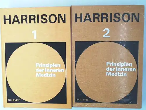 Straub, P .W. (Hg.) und T. R. Harrison: 2 Bände zusammen - Harrison. Prinzipien der Inneren Medizin. Band 1 und Band 2. Übersetzung der 10. Aufl. (1983) von "Harrison`s Principles of Internal Medicine". 