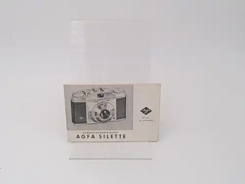 Agfa Camera-Werk AG. (Hg.): Gebrauchsanweisung Agfa Silette. 