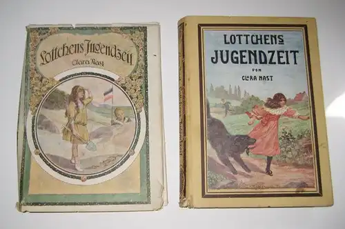 Nast, Clara: Lottchens Jugendzeit. Erzählungen für jüngere Mädchen. Mit Dreifarbendruckbildern nach Originalen von H. Tischler und vielen Illustrationen von Heinrich Susemihl. 