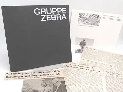 Asmus, Dieter, Peter Nagel Nikolaus Störtenbecker u. a: Gruppe Zebra. Asmus - P. Nagel - Störtenbecker - Ullrich. Städtisches Museum 12. Oktober bis 9. November 1969. 