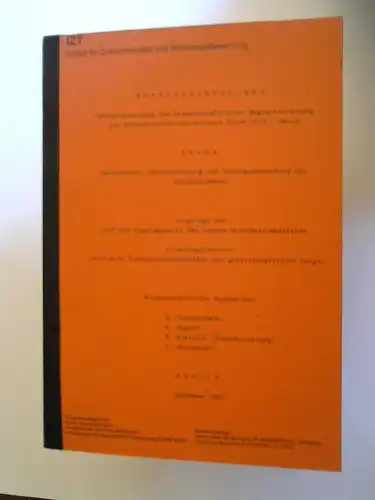 Dunckelmann, H.  [Bearb.], H. Kögler [Bearb.] und R. Kreibich [Bearb]: Forschungsprojekt: Teiluntersuchung der Wissenschaftlichen Begleitforschung zum Bildschirmtext Feldversuch Düsseldorf / Neuss. Thema: Datenschutz, Datensicherung.. 