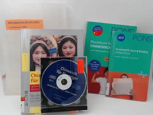 Mey, Monika: 1 Buch und 2 Zugaben   Sprachkurs Chinesisch für Einsteiger. Modernes Mandarin effektiv lernen. Über 400 Kurzzeichen mit Anleitung zum Zeichenaufbau und.. 