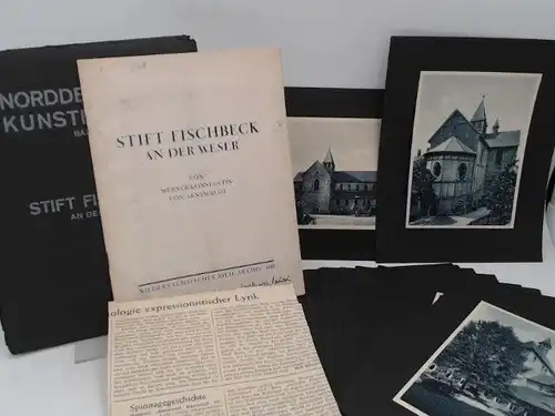 Arnswaldt, Werner Konstantin von und Ernst Precht (Hg..): Stift Fischbeck an der Weser. Niedersächsisches Bild-Archiv 1928. [Norddeutsche Kunstbücher  Band 13]. 