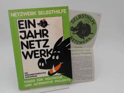 Netzwerk Selbsthilfe e. V.  (Hg.): 1 Jahr Netzwerk Selbsthilfe. Dokumentation der Gründung und Entwicklung eines Fonds für politische und alternative Projekte mit Beiträgen aller Beteiligten. 