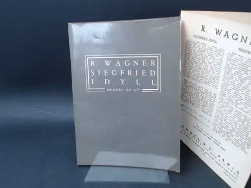 Wagner, Richard: Richard Wagner: Siegfried-Idyll. P.H.31. 