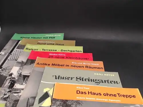 Trost, Klara, Eva Noack und  Moritz Noack; Günther Kühne; Helmut Dickmann; und Elisabeth Wetzlar: Bauwelt Sonderheft - Konvolut aus 7 Ausgaben: 1) Heft 18:...