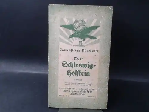 Ludwig Ravenstein AG (Hg.): Ravensteins Bürokarte Nr. 17: Schleswig-Holstein.