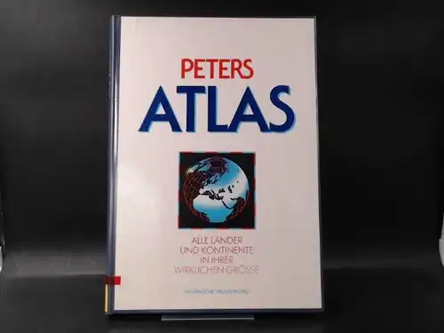 Peters, Arno: Atlas. Alle Länder und Kontinente in ihrer wirklichen Größe. Karographische Redaktion: Terry Hardaker... Wissenschaftliche Mitarbeiter und Berater: Dr. E. C. Barrett. 