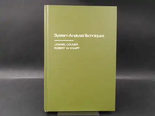 Couger, J. Daniel (Ed.) and Robert W. Knapp (Ed.): System Analysis Techniques. 
