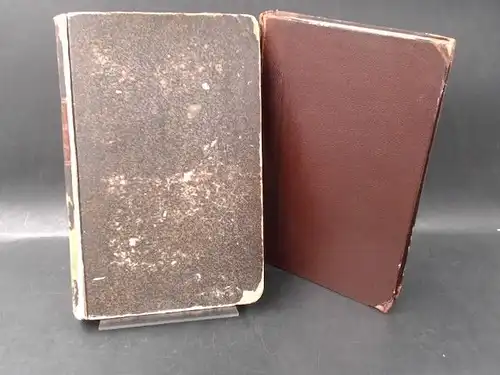 Baur, Ferdinand Christian und Ferdinand Friedrich Baur (Hg.): 2 Bücher zusammen: 1) Die Christliche Kirche des Mittelalters in den Hauptmomenten ihrer Entwicklung. Außentitel: Das Christentum..
