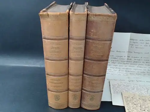 Harnack, Adolf: 3 Bücher: Lehrbuch der Dogmengeschichte in 3 Bänden: Erster Band: Die Entstehung des kirchlichen Dogmas; Zweiter Band: Die Entwicklung des kirchlichen Dogmas I;.. 