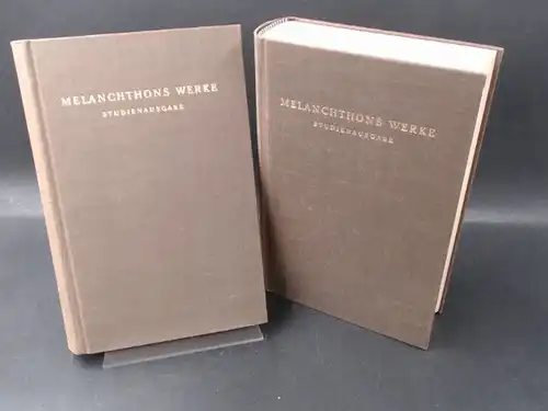 Melanchthon und Hans Engelland (Hg.): 2 Bücher zusammen: Melanchthons Werk II. Band, 1. Teil: Loci communes von 1521. Loci praecipui theologici von 1559 (1. Teil)...