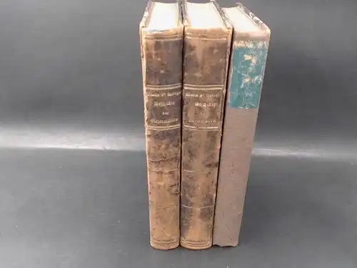 Merle d`Aubigne, Jean H: 3 Bücher zusammen: Geschichte der Reformation in Europa zu den Zeiten Calvin´s [Calvins] in 4 Bänden (Band 4 fehlt!): Erster Band:.. 