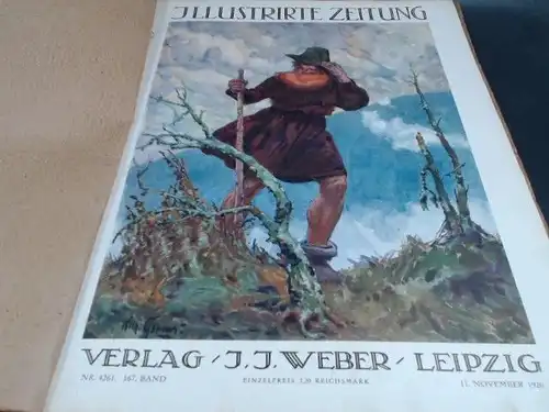 J. J. Weber Verlag (Hg.) und Hermann Schinke (verantw.): Illustrirte Zeitung. 11. November 1926. [Illustrierte]. 