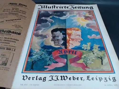 J. J. Weber Verlag (Hg.) und Hermann Schinke (verantw.): Illustrirte Zeitung. 26. April 1928. [Illustrierte]. 