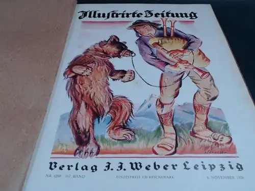 J. J. Weber Verlag (Hg.) und Hermann Schinke (verantw.): Illustrirte Zeitung. 4. November 1926. [Illustrierte]. 