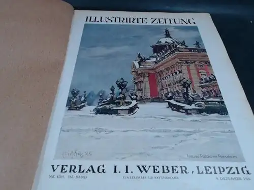 J. J. Weber Verlag (Hg.) und Hermann Schinke (verantw.): Illustrirte Zeitung. 9. Dezember 1926. [Illustrierte]. 