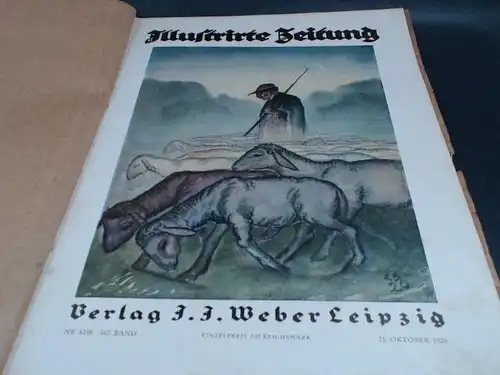 J. J.Weber Verlag (Hg.) und Hermann Schinke (verant.): Illustrirte Zeitung. 21. Oktober 1926. [Illustrierte]. 