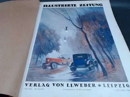 J. J.Weber Verlag (Hg.) und Hermann Schinke (verant.): Illustrirte Zeitung. 7. Oktober 1926. [Ilustrierte]. 