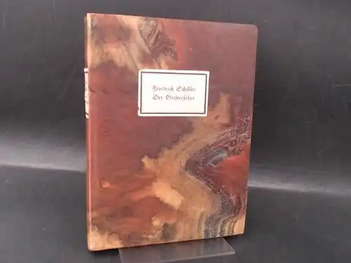 Schiller, Friedrich: Der Geisterlehrer. Aus den Papieren des Grafen von O**. 