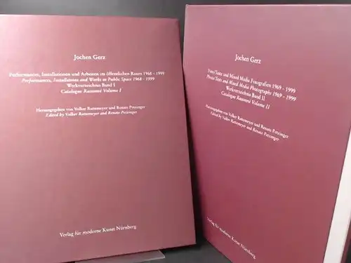 Rattenmeyer, Volker (Hg./Ed.): Jochen Gerz. Werkverzeichnis mit zwei von vier Bänden. 