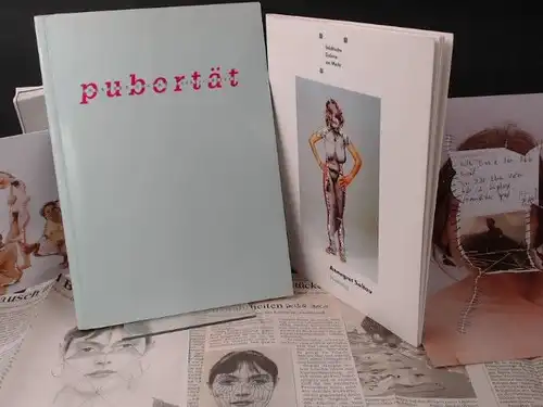 Soltau, Annegret: Pubertät (Tochter-Bilder)/ Heilung (Photo-Installation). 2 Bücher zusammen. 