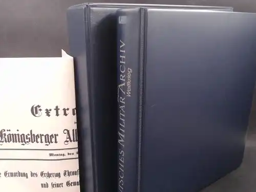 Archiv-Verlag (Hg.): Deutsches Miltitär-Archiv Erster Weltkrieg. 