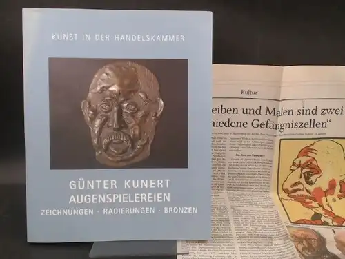 Handelskammer Hamburg (Hg.): Günter Kunert. Augenspielerein. Zeichnungen. Radierungen. Bronzen. 