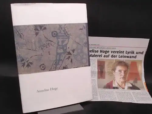 Hoge, Annelise: 21 Holzschnitte auf Teebeutelpapier gedruckt 1989 - 2006. 