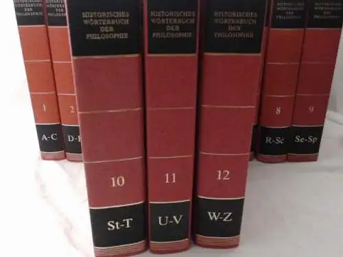 Ritter, Joachim (Hg.): Historisches Wörterbuch der Philosophie in 12 (von 13) Bänden. 