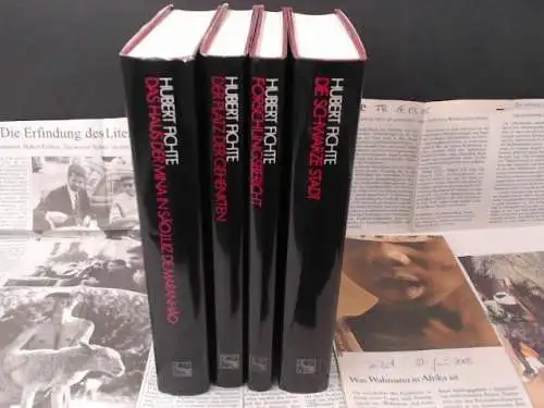 Fichte Hubert: 4 Bücher der Geschichte der Empfindlichkeit: 1) Parapolimena 2. Das Haus der Mina in Sao Luiz de Maranhào; 2) Band VI: Der Platz der Gehenkten; 3) Band XV: Forschungsbericht; 4) Teil: Die schwarze Stadt. Glossen. 