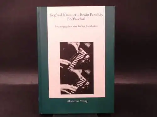 Breidecker, Volker (Hg.): Siegfried Kracauer - Erwin Panofsky. Briefwechsel 1941-1966. 