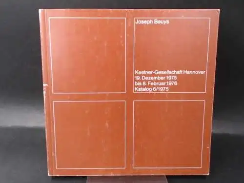 Haenlein, Carl-Albrecht (Red.): Joseph Beuys. Katalog 6/75. 