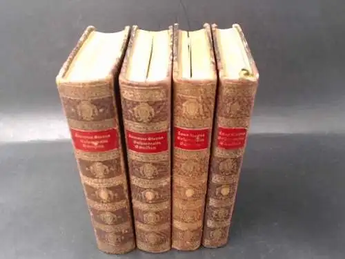 Sterne, Laurence: Gesammelte Schriften in vier Bänden. 