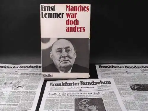 Lemmer, Ernst: Manches war doch anders. Erinnerungen eines deutschen Demokraten. 