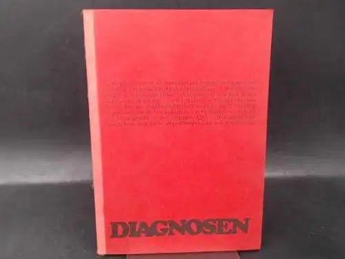 Bundesvorstand der Humanistischen Studenten Union (Hg.): Diagnosen Nr. 1/69, 5. Jahrgang. 